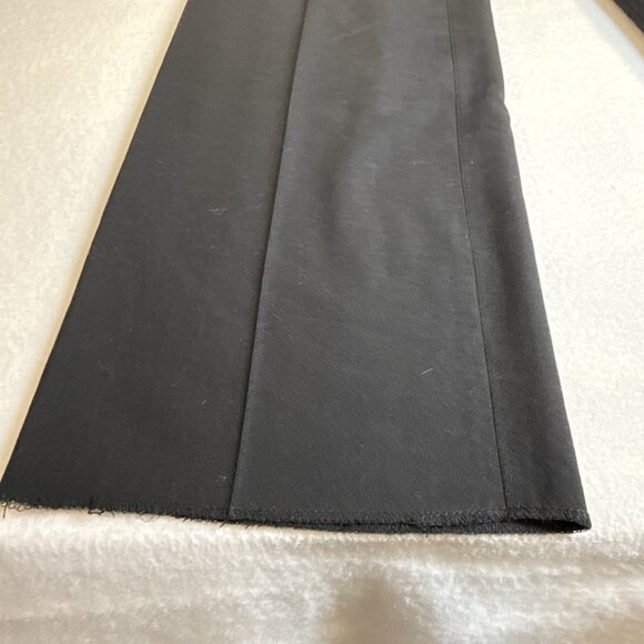 Louis Raphael 100% Wool Dress Pant Men 44R 38W Pleated Front Black UnHemmed NWT - Picture 3 of 11